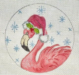Christmas Flamingo