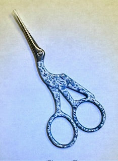 Crane Blue Floral Scissors