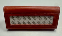 Planet Earth Leather Folding Eyeglass Case