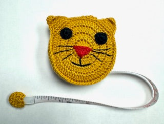 Brown Cat Measuring Tape