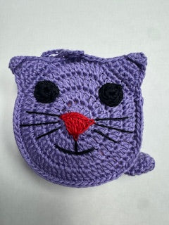Lavender Cat Measuring Tape