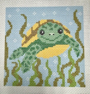 Turtle in Reeds