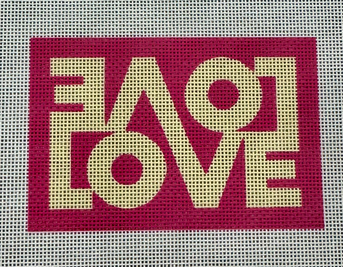 Love on Pink Passport Insert