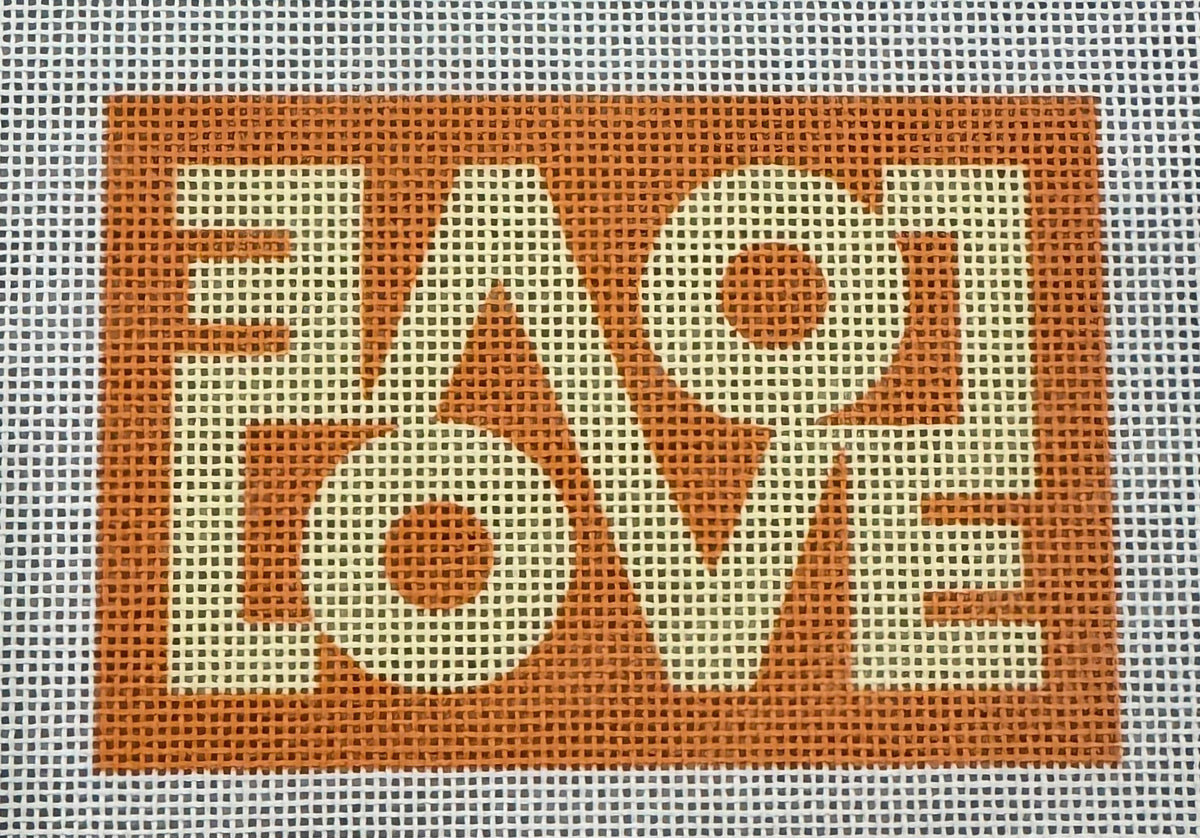 Love on Orange Passport Insert