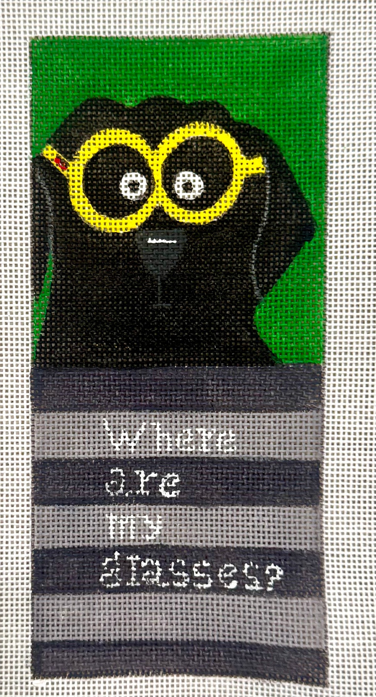 Black Dog Eyeglass Case