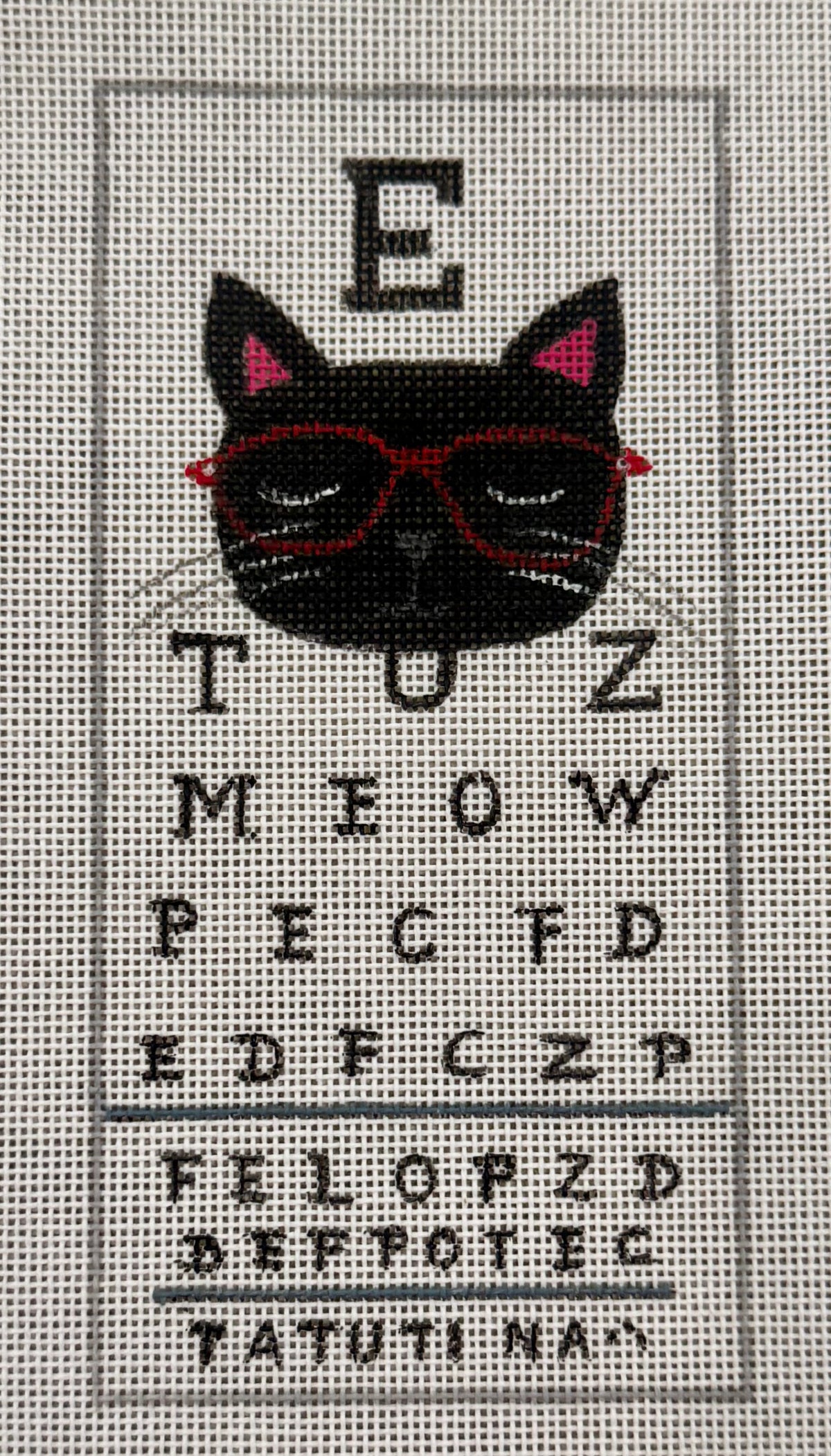 Black Cat Eyeglass Case