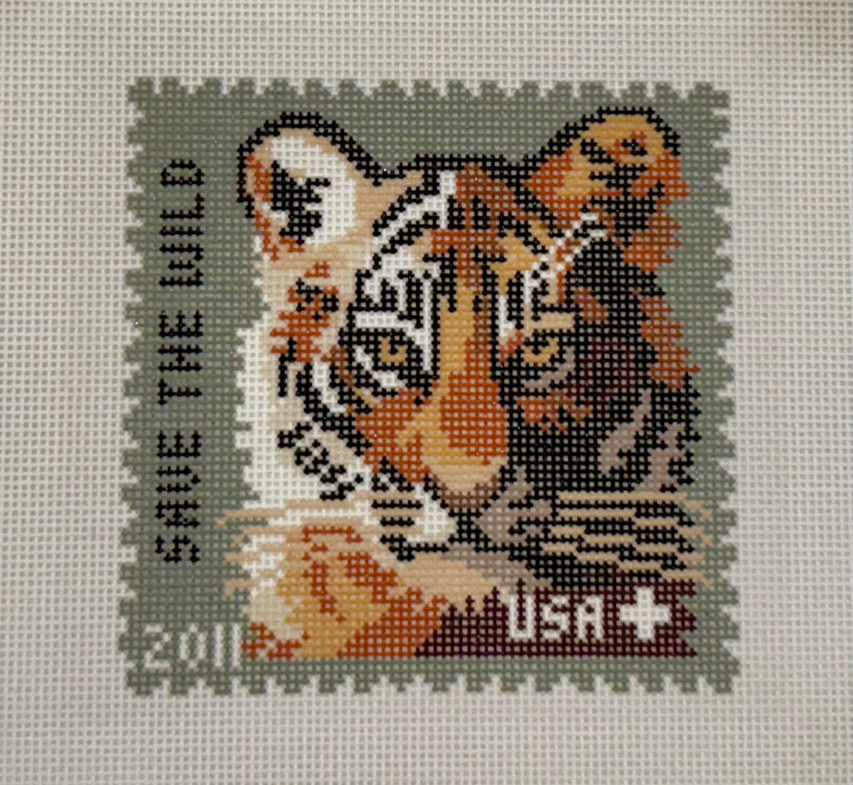 Tiger Stamp - Save the Wild