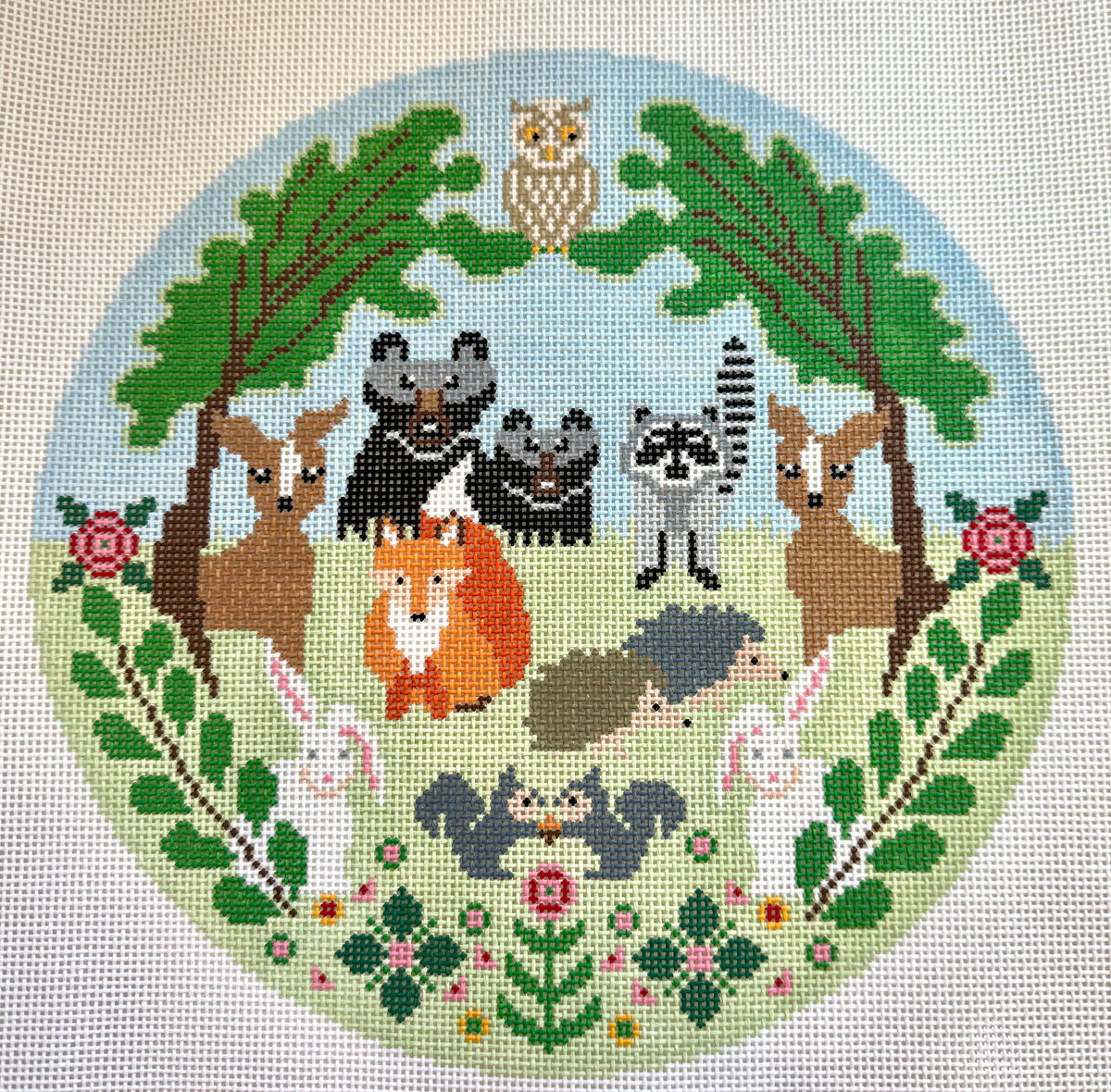 Forest Friends Round - Large