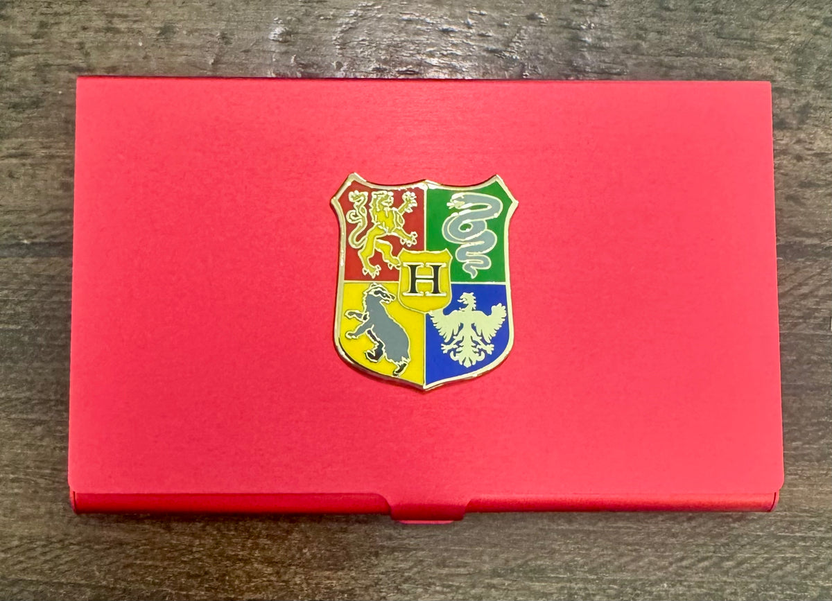 Crest on Hot Pink Magnetic Needle Case