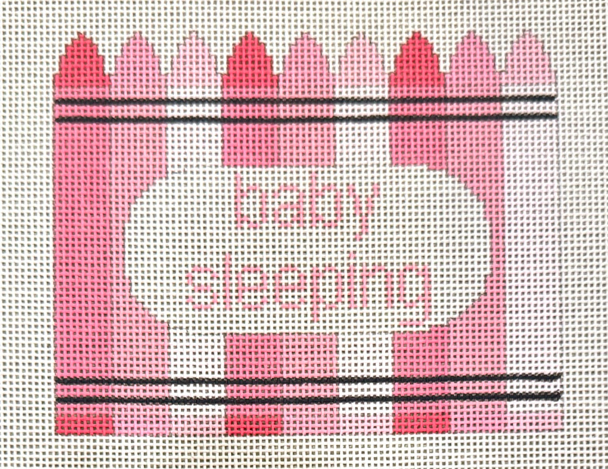 Pink Baby Sleeping Crayons