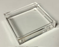 4" Square Acrylic Slide In Coasters