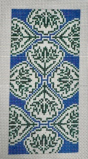 Medallion Eyeglass Case - Blue & Green