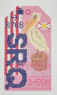 Sarasota Vintage Luggage Tag