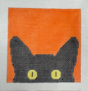 Warhol Kitty - Orange
