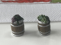 Red & White Wine Tic Tac Toe Board + Wine Keg Pieces