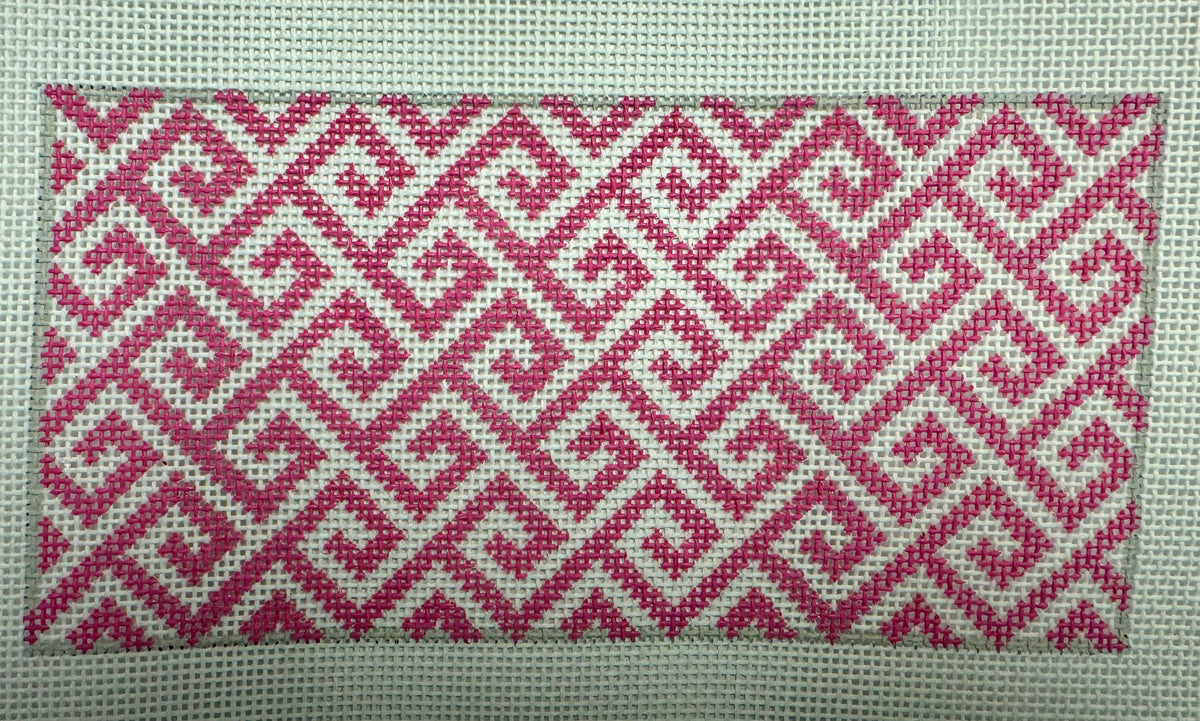 Pink Greek Key Insert