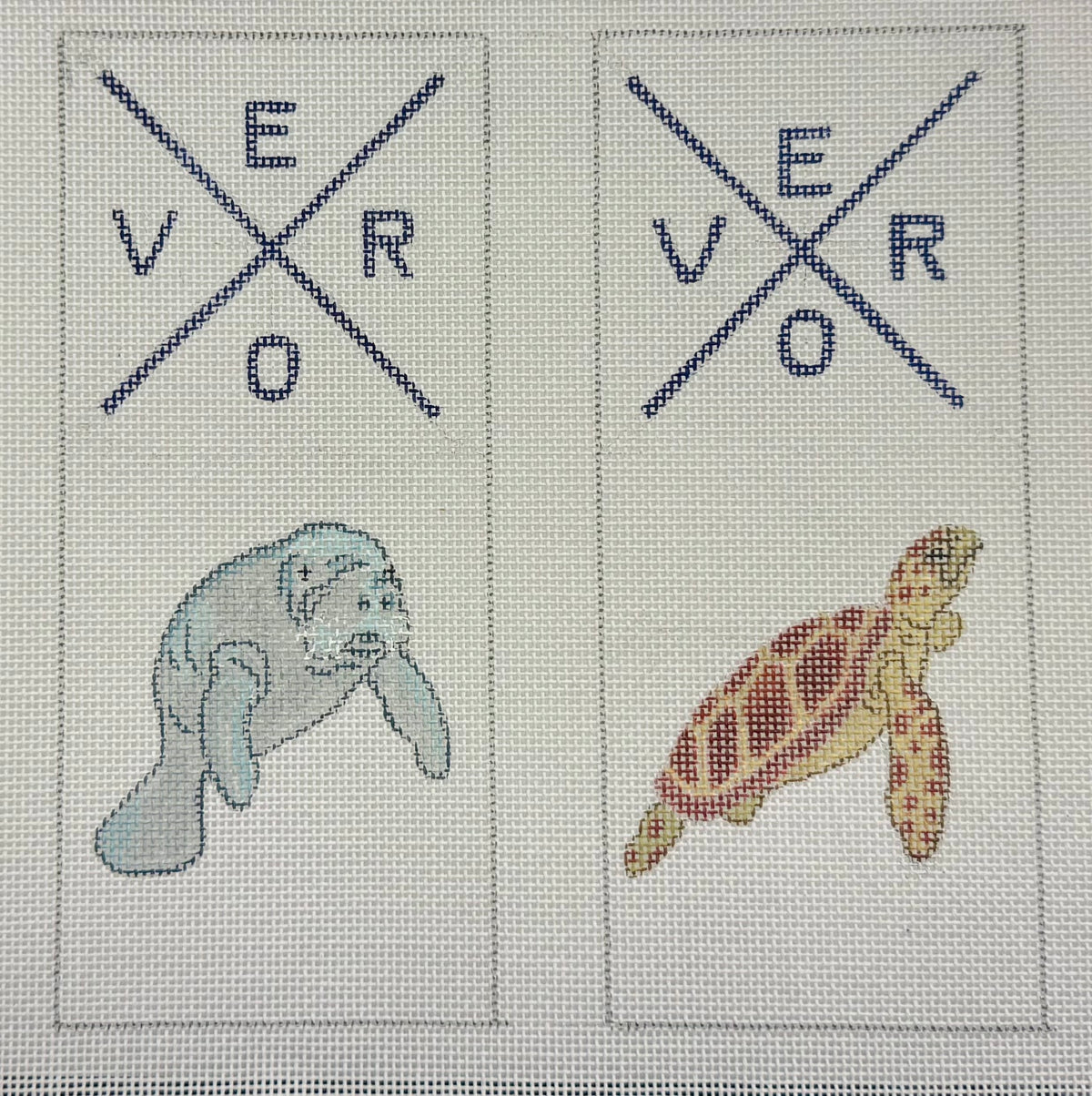 VERO Eyeglass Case with Manatee & Turtle