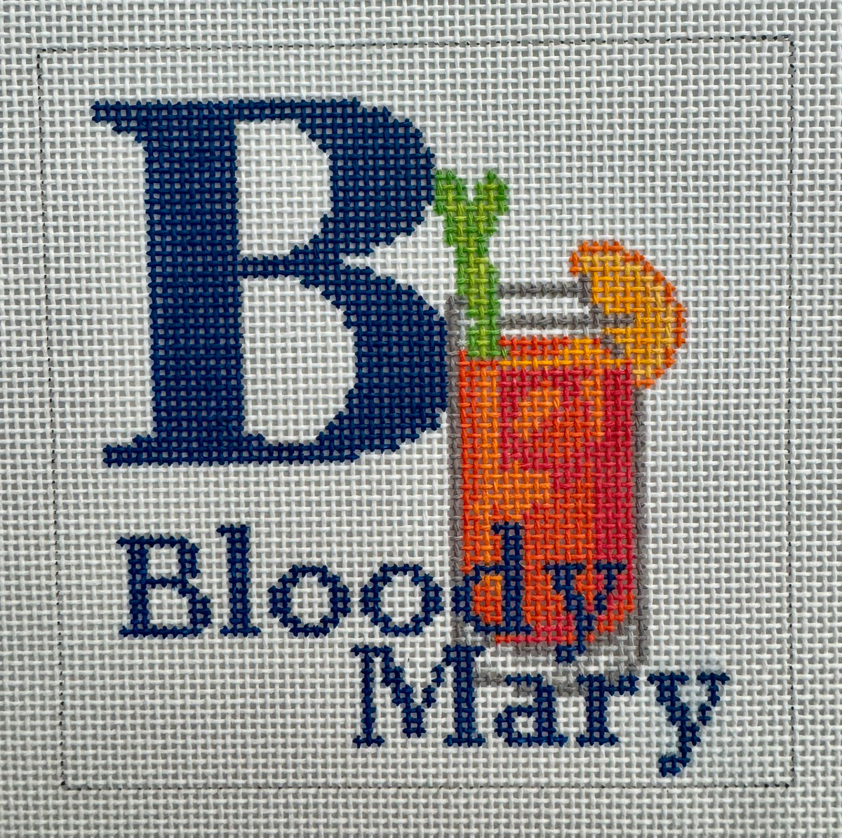 B is for Bloody Mary Coaster