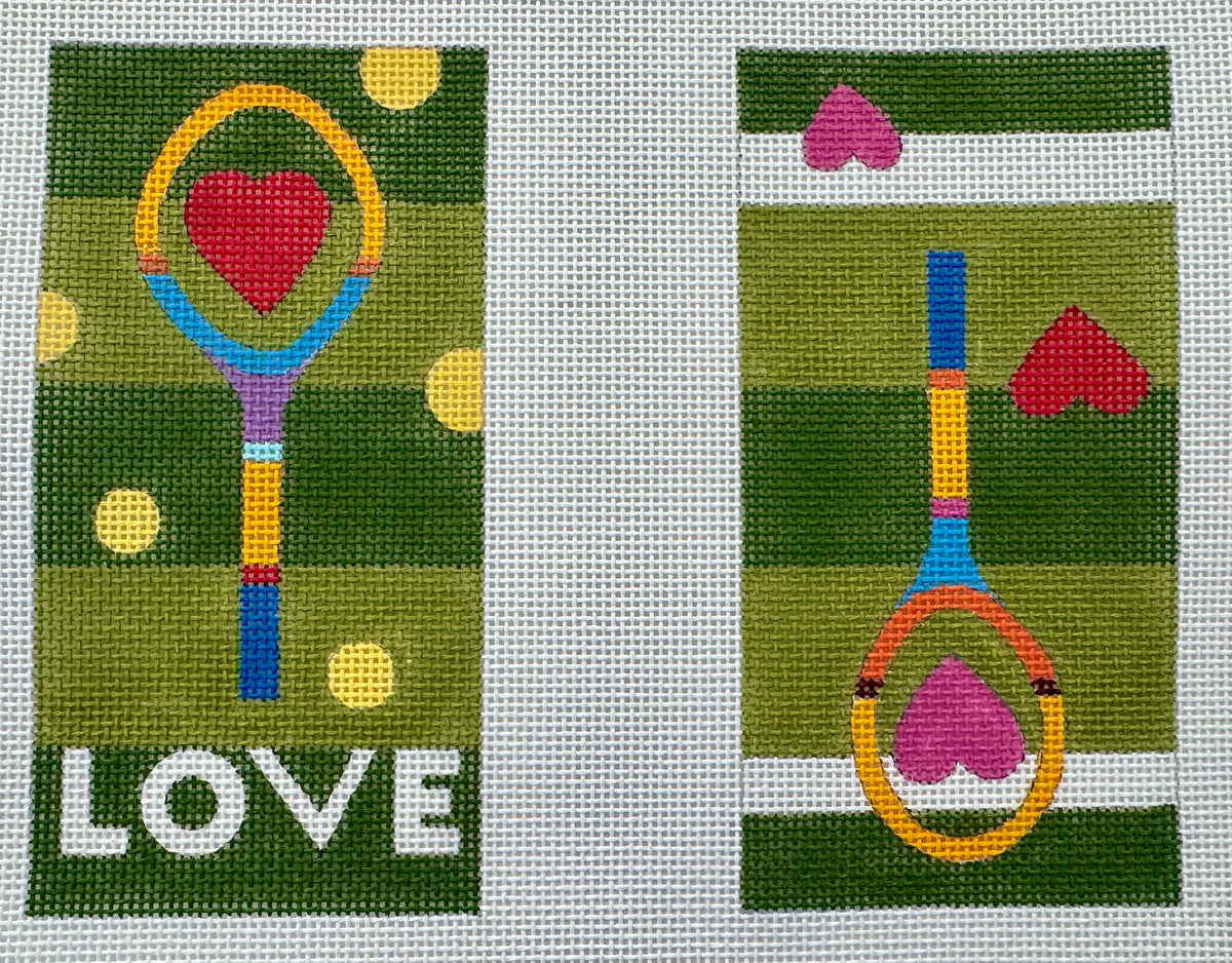 Love Tennis Eyeglass Case