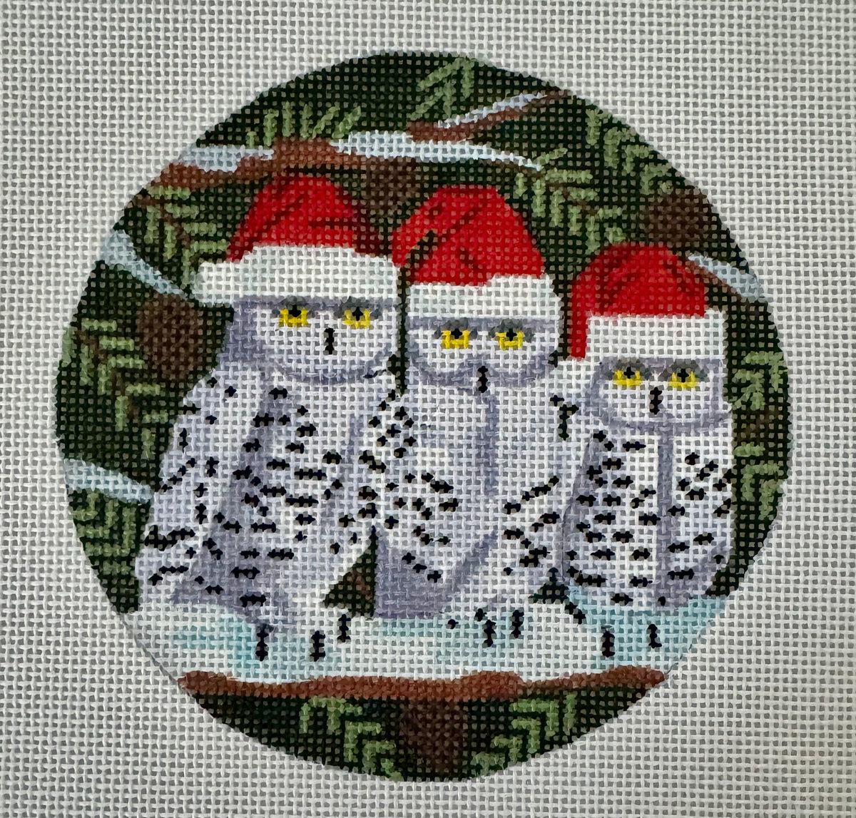 Santa Arctic Owls