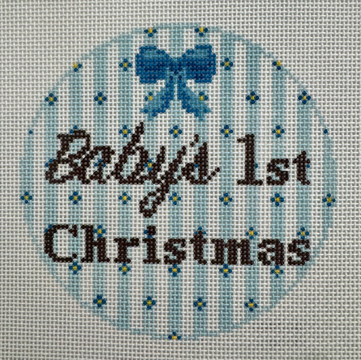 Blue Baby's First Christmas