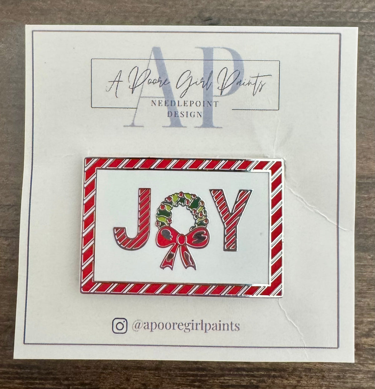 Peppermint Joy Needle Minder