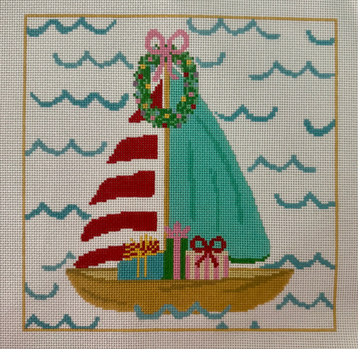 Holiday Sailboat