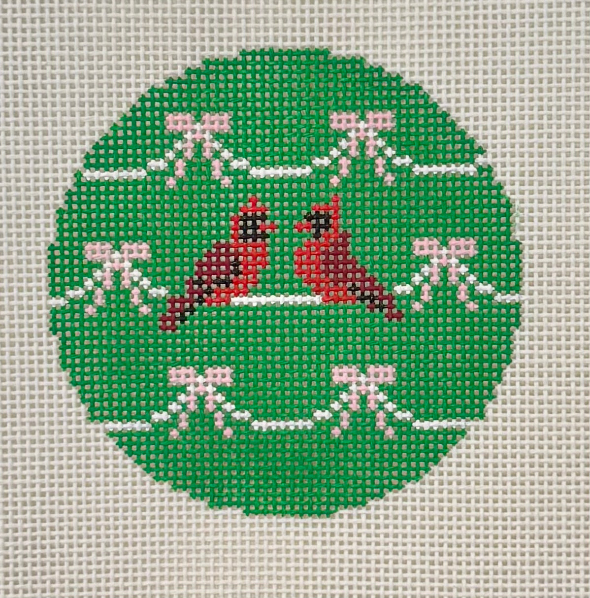 Cardinal Round on Green