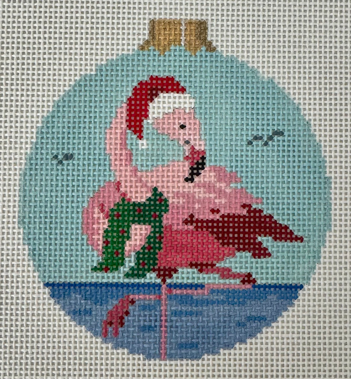 Santa Flamingo