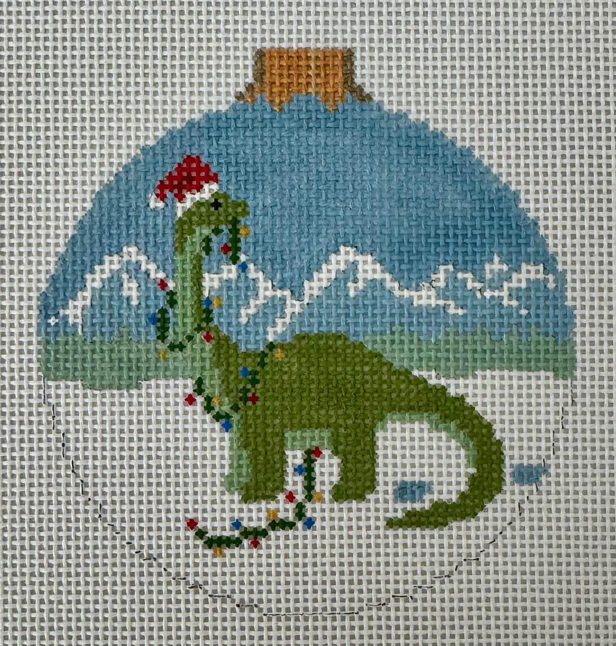 Dinosaur in Lights