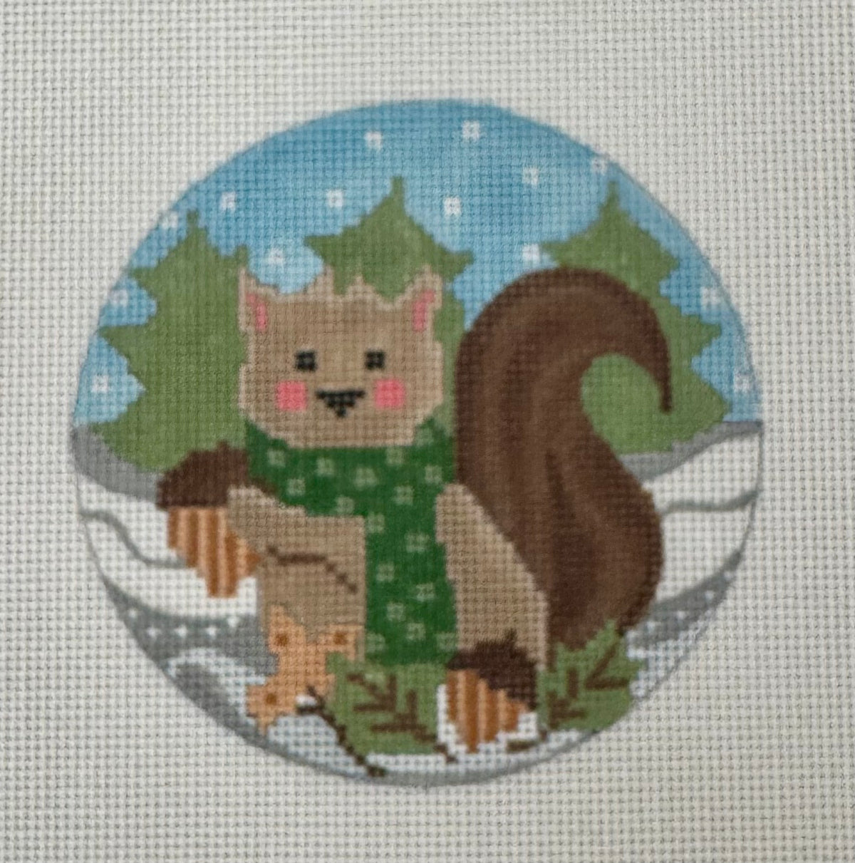 Woodland Creatures Round - Squirrel