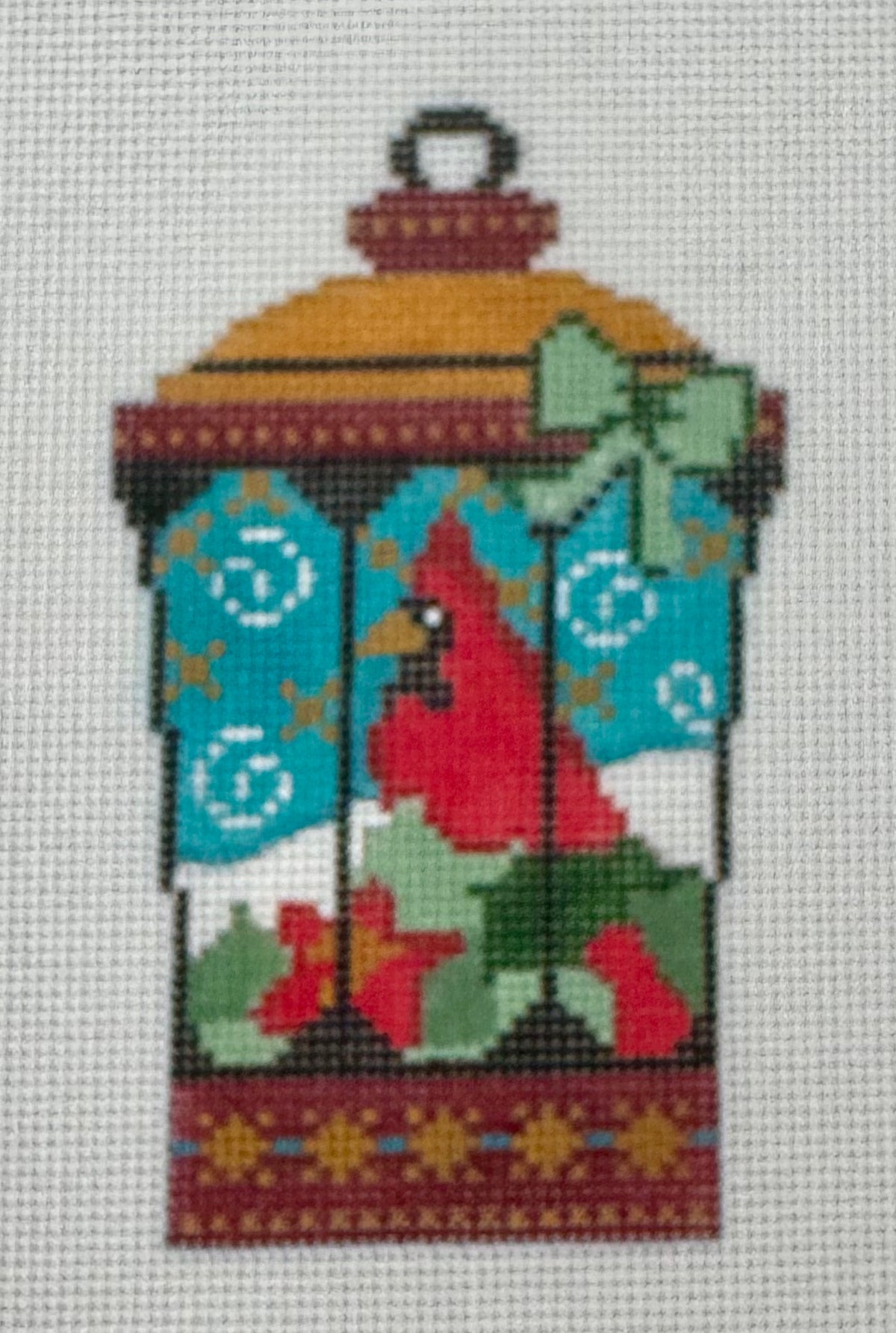Cardinal Lantern