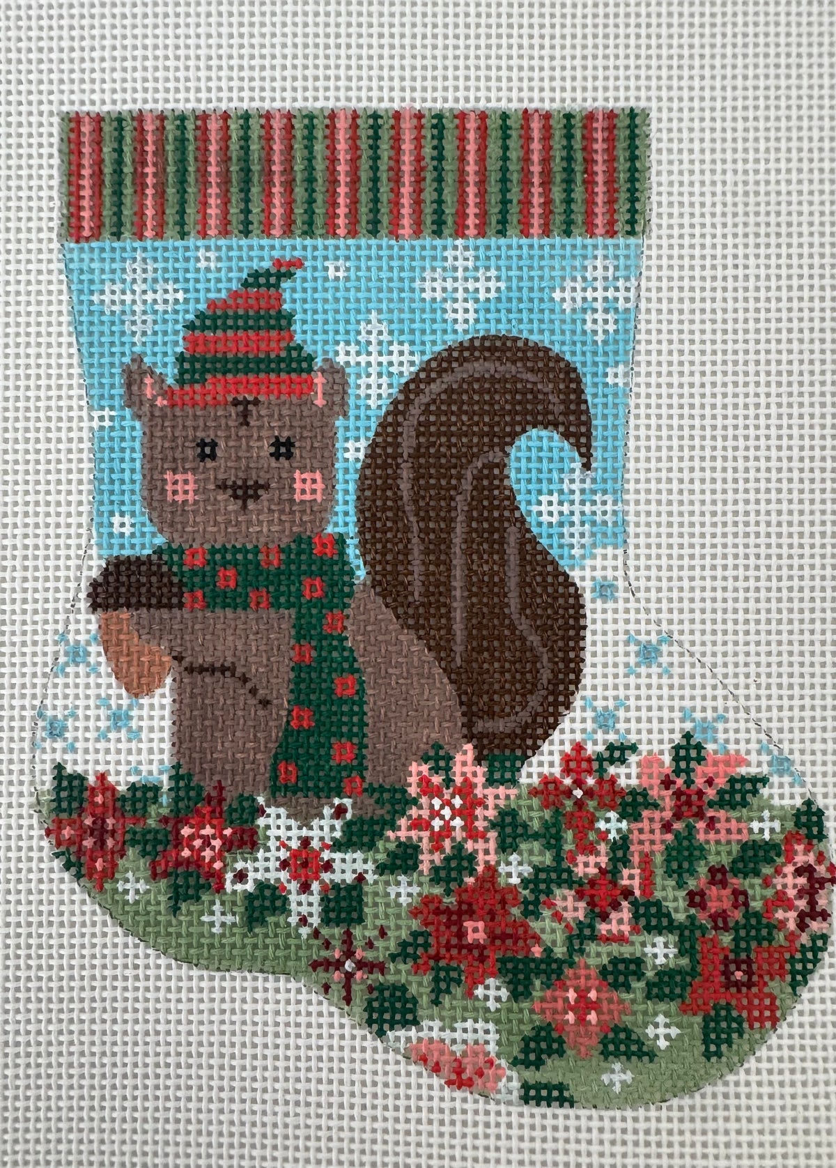Baby Squirrel Mini Stocking