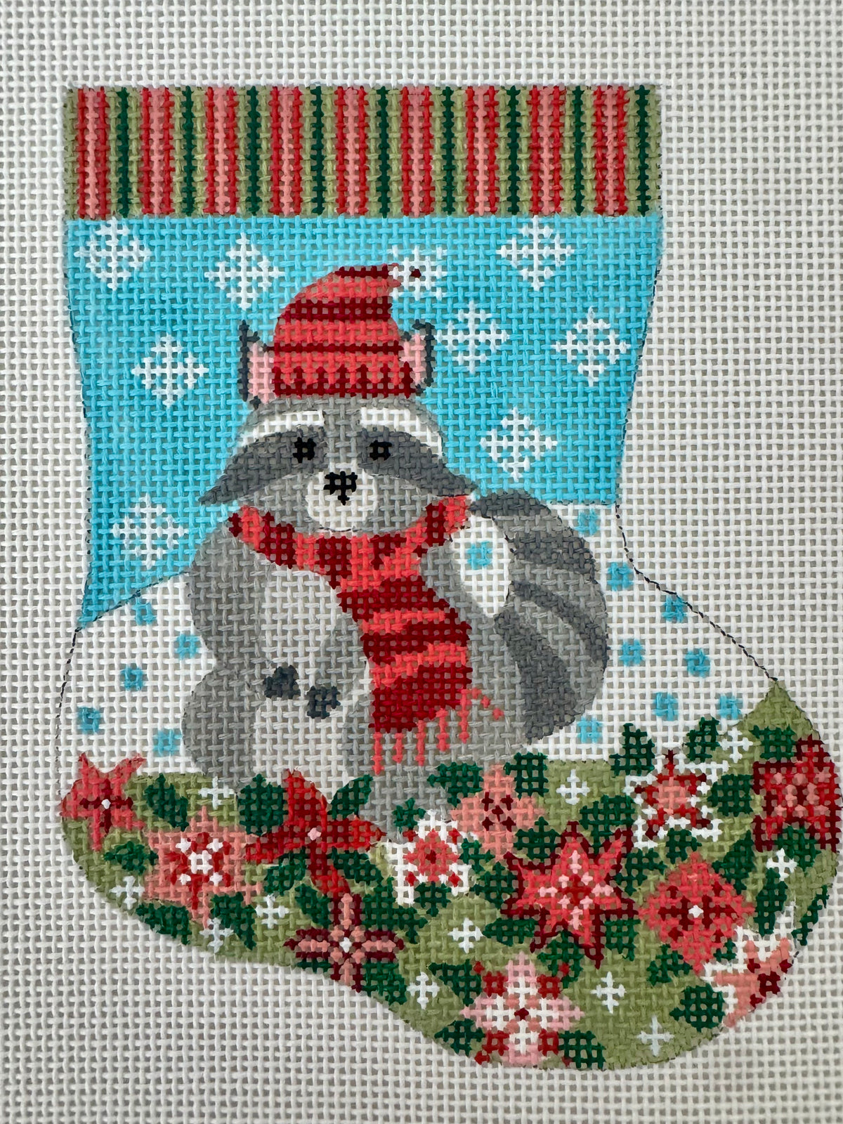 Raccoon Mini Stocking