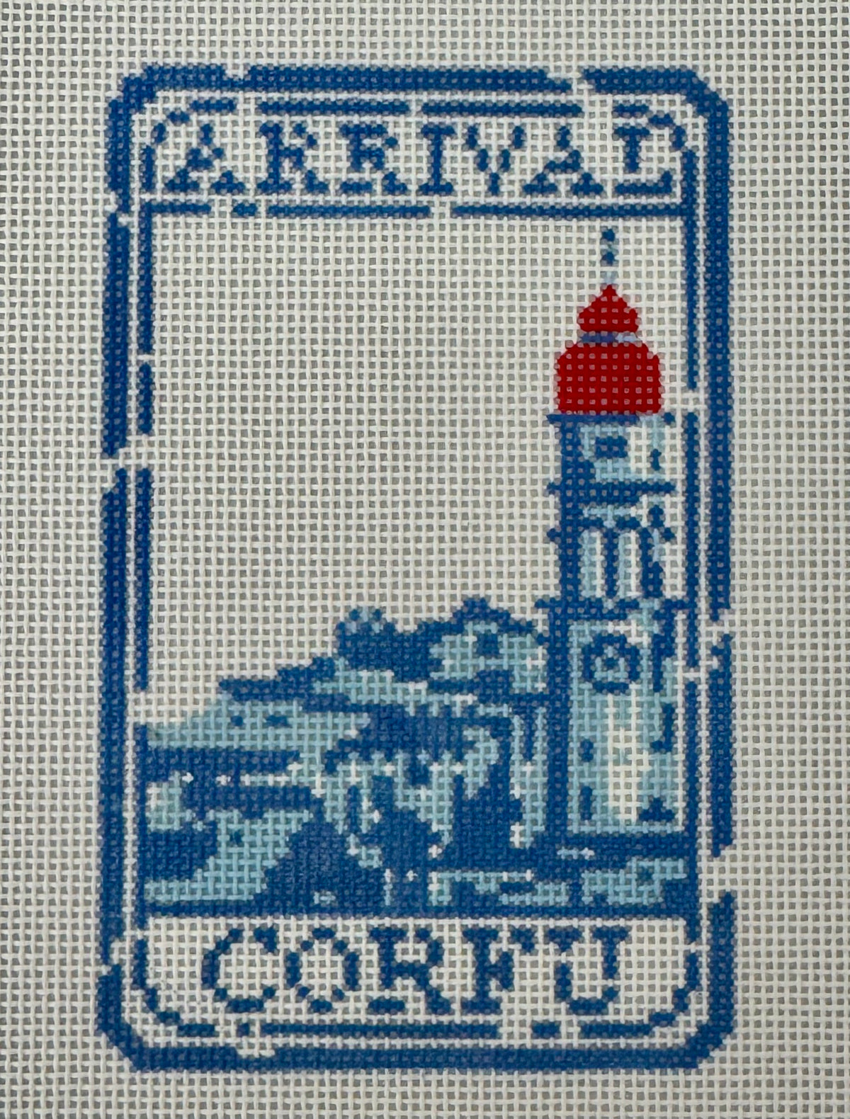 Corfu Passport Stamp