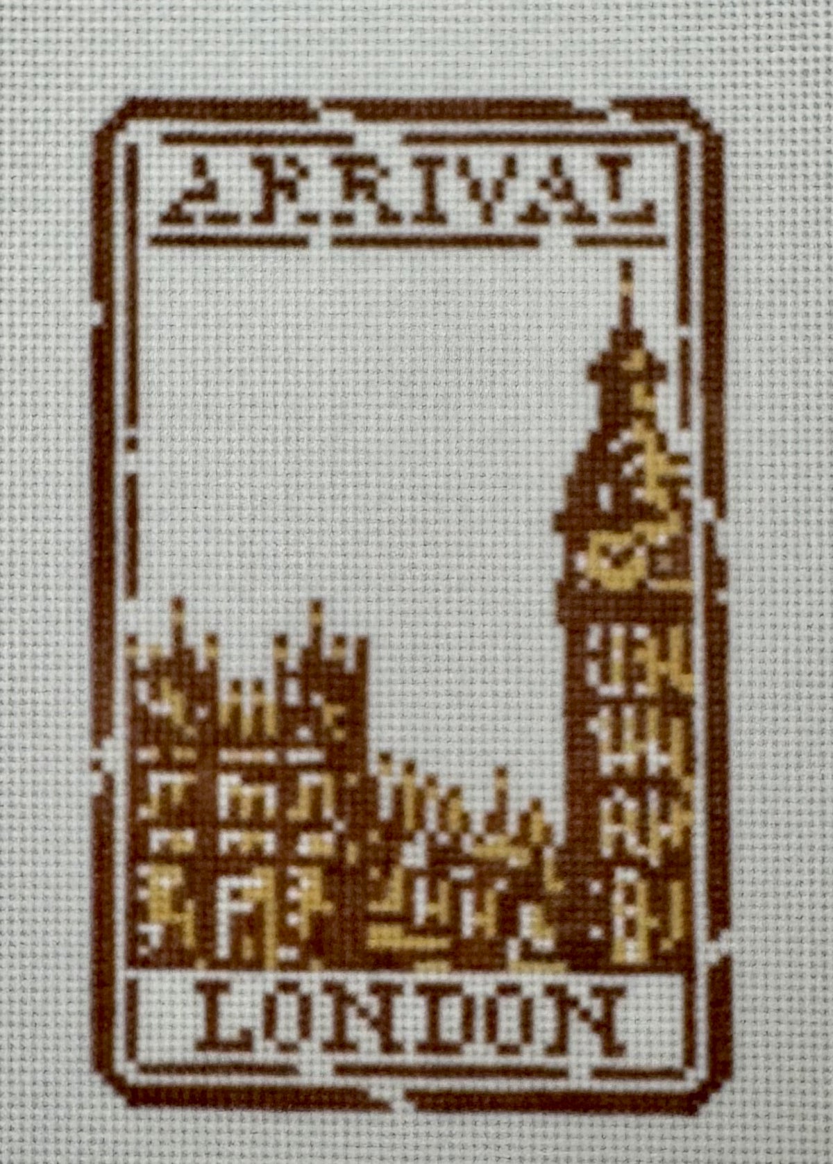London Passport Stamp
