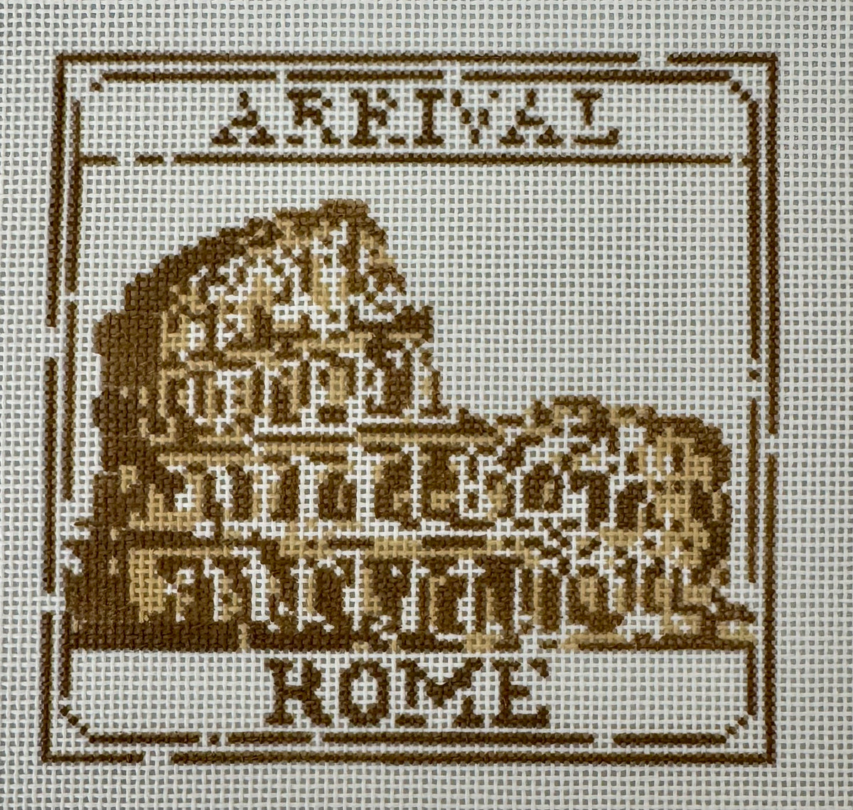 Rome Passport Stamp