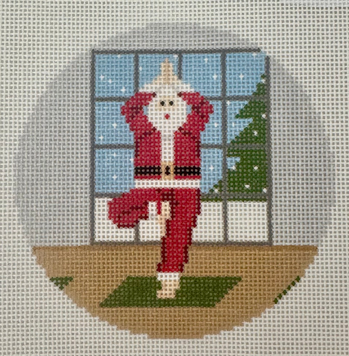 Sporty Santa - Yoga Santa