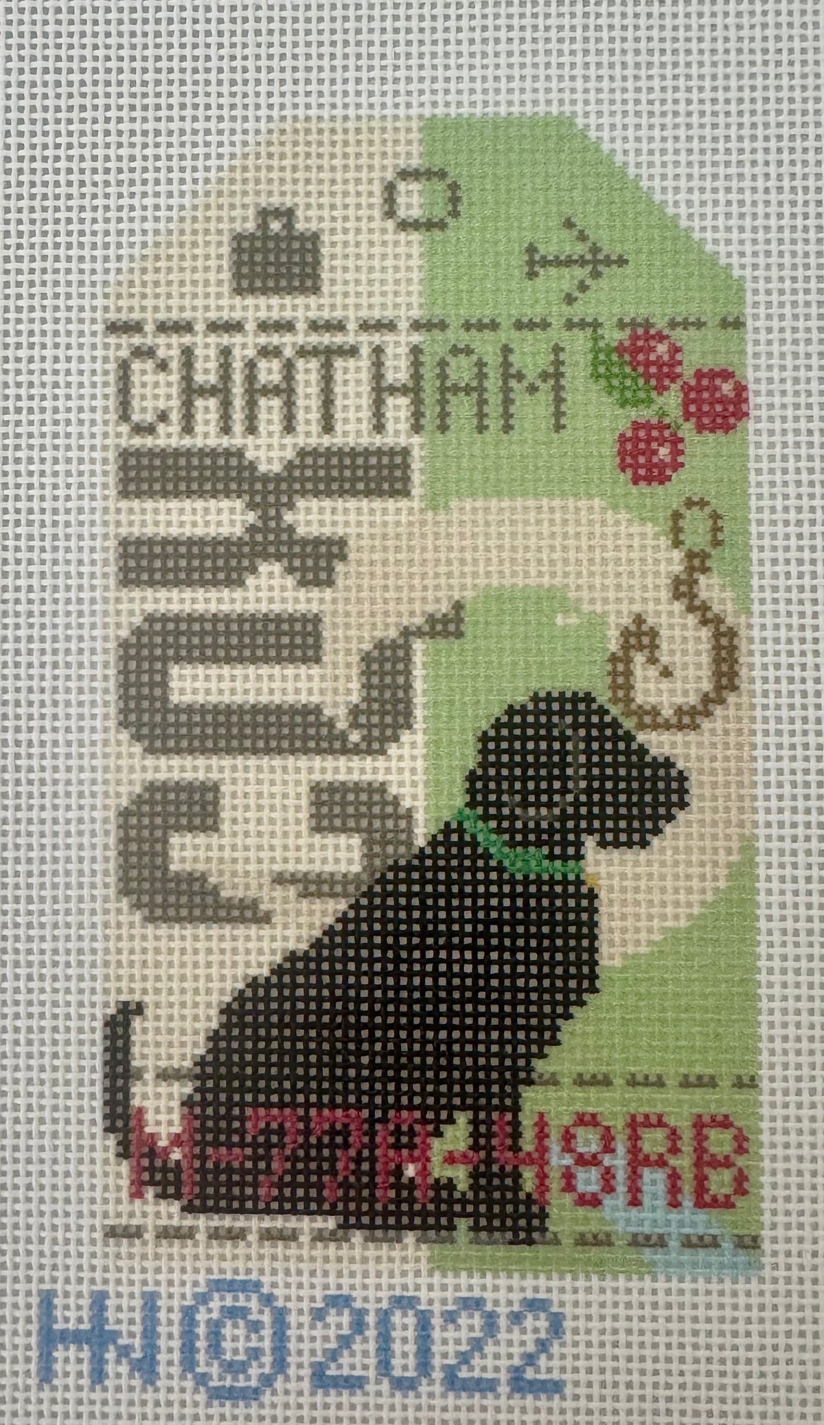 Chatham Retro Travel Tag