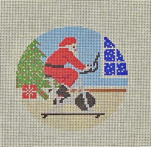 Sporty Santa Spin