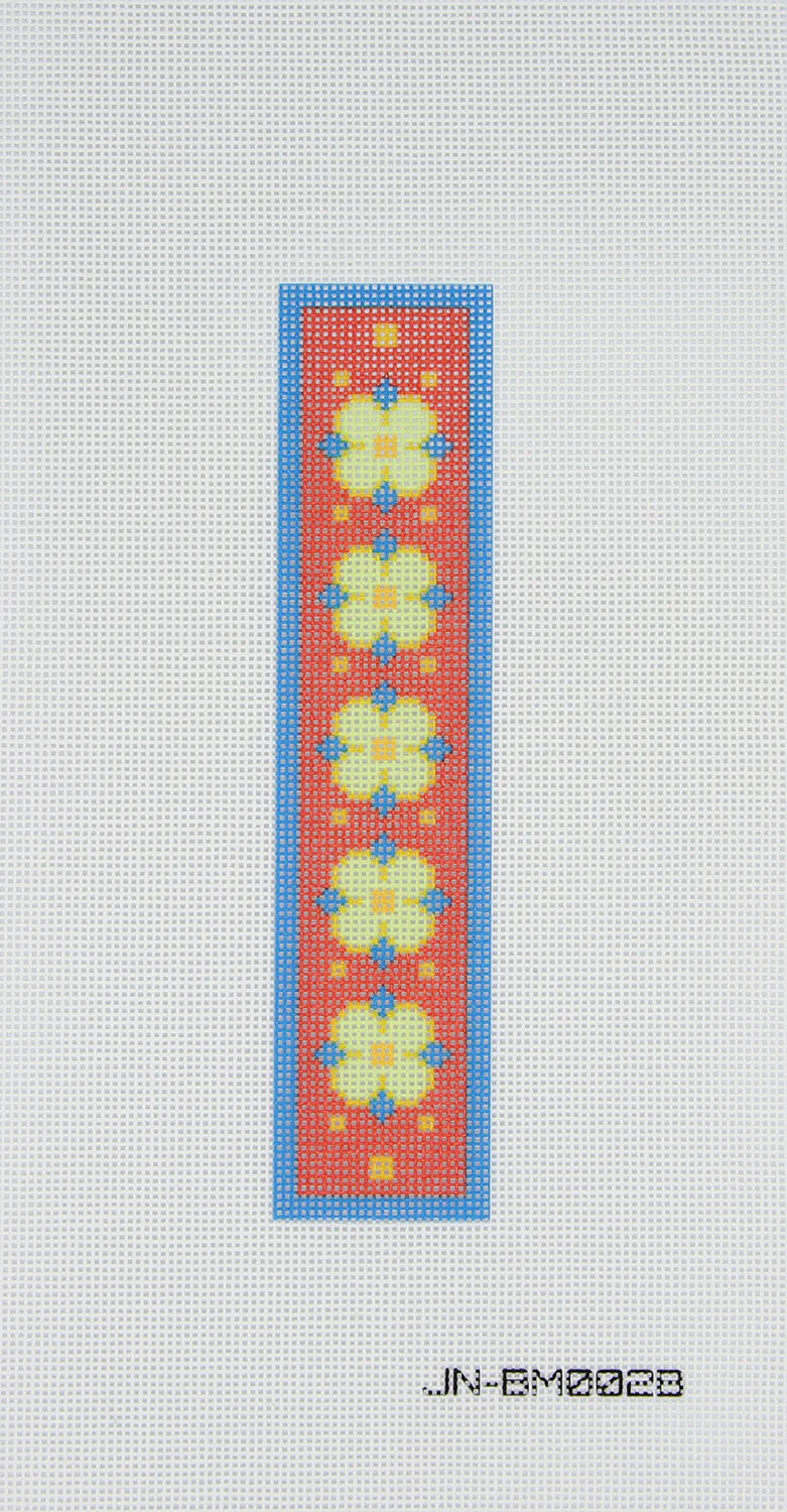 Pink Blossom on Pink Bookmark