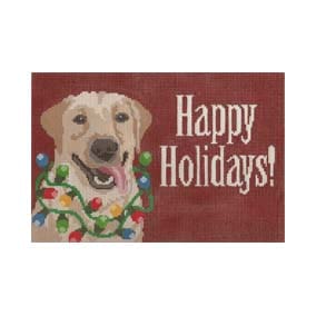 Happy Holidays w/ Dog