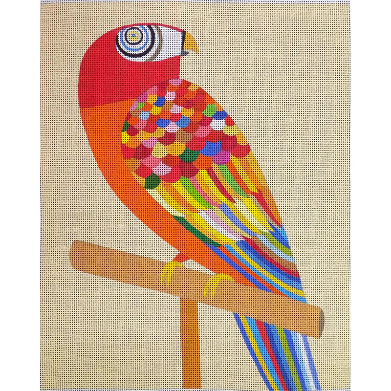 Colorful Abstract Parrot