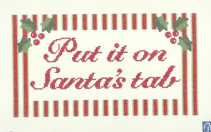Put in on Santa's Tab