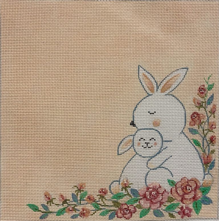 Momma Baby Bunny Birth Announcement