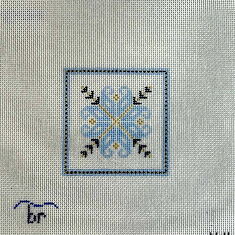 Nordic Square blue/gold