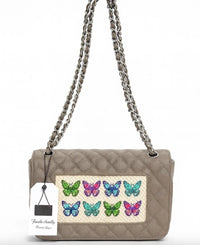 Navy Luxury Leather Purse - The Efsun Collection