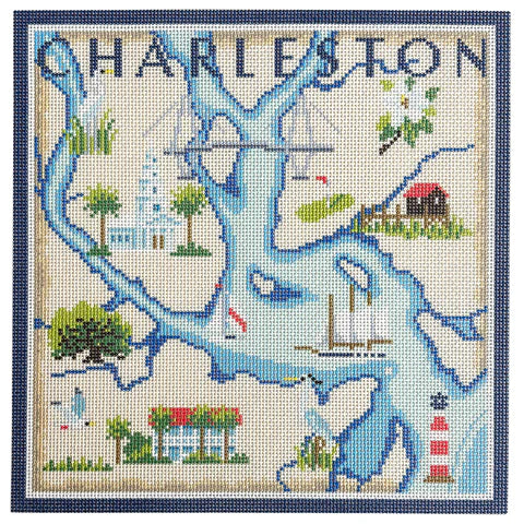 Charleston Map on 13