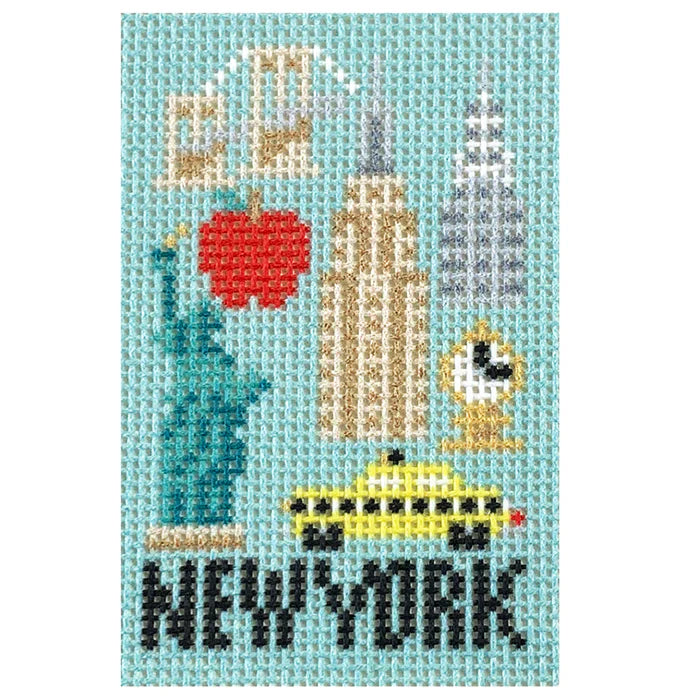 New York Luggage Tag Insert