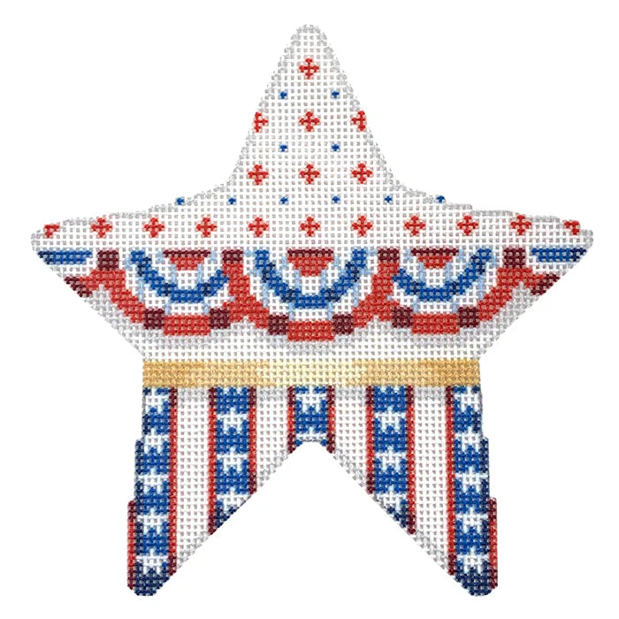 Buntings & Stars on Stripes Star
